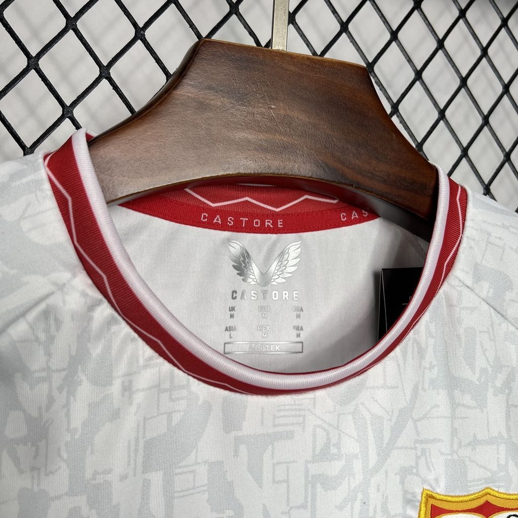 Sevilla FC Soccer Jersey Home Custom Shirt 2024/25 - ujerseystore