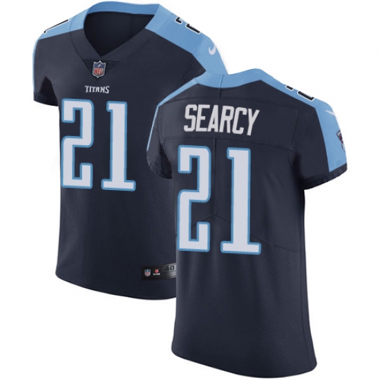 Men's Nike Tennessee Titans #21 Da'Norris Searcy Navy Blue Alternate Vapor Untouchable Elite Player NFL Jersey - Ujersey