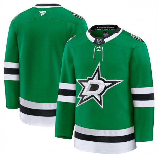 Men's Dallas Stars Blank Green 2024-25 Home Stitched Hockey Jersey - Ujersey