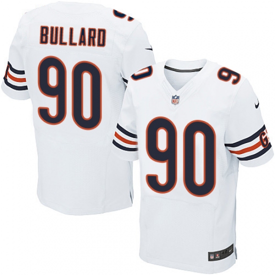 Men's Nike Chicago Bears #90 Jonathan Bullard Elite White NFL Jersey - Ujersey