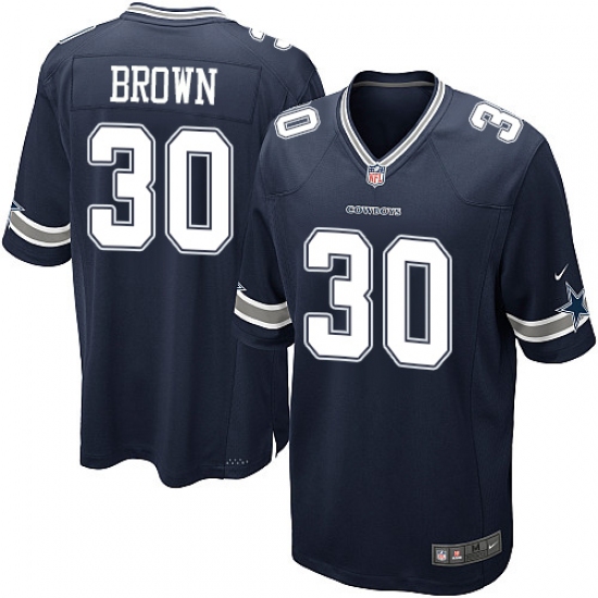 Men's Nike Dallas Cowboys #30 Anthony Brown Game Navy Blue Team Color NFL Jersey - Ujersey