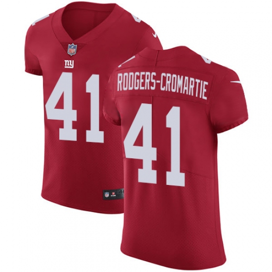 Men's Nike New York Giants #41 Dominique Rodgers-Cromartie Red Alternate Vapor Untouchable Elite Player NFL Jersey - Ujersey