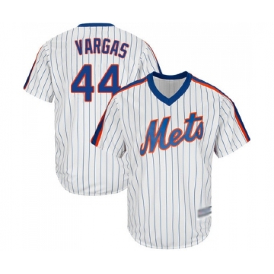 Youth New York Mets #44 Jason Vargas Authentic White Alternate Cool Base Baseball Jersey - Ujersey