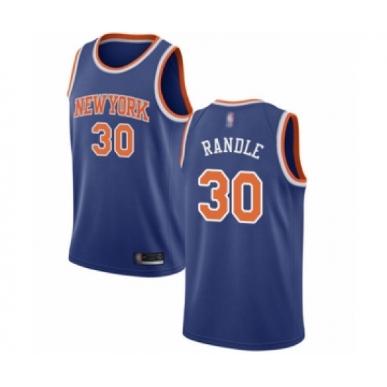 Youth New York Knicks #30 Julius Randle Swingman Royal Blue Basketball Jersey - Icon Edition - Ujersey
