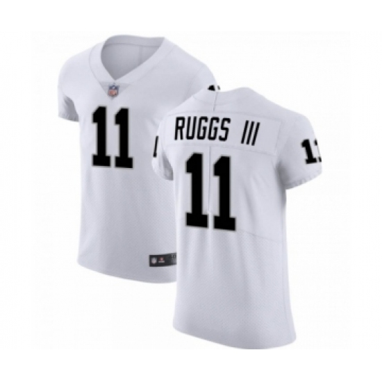 Men Henry Ruggs III #11 Las Vegas Raiders Elite White Vapor Untouchable Jersey - Ujersey