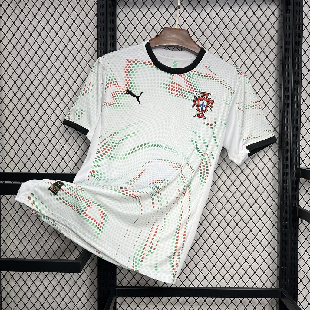 Portugal Soccer Jersey Away Custom Shirt 2025 - ujerseystore