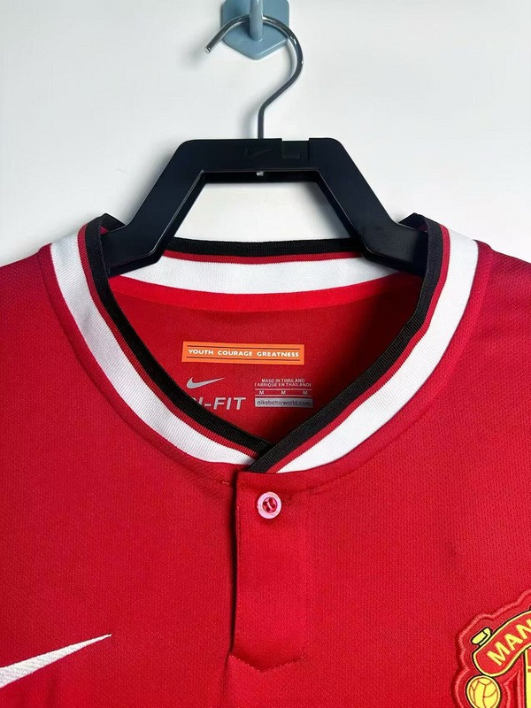 Manchester United Retro Home Football Jersey Shirt 2014/15 - Ujersey NHL