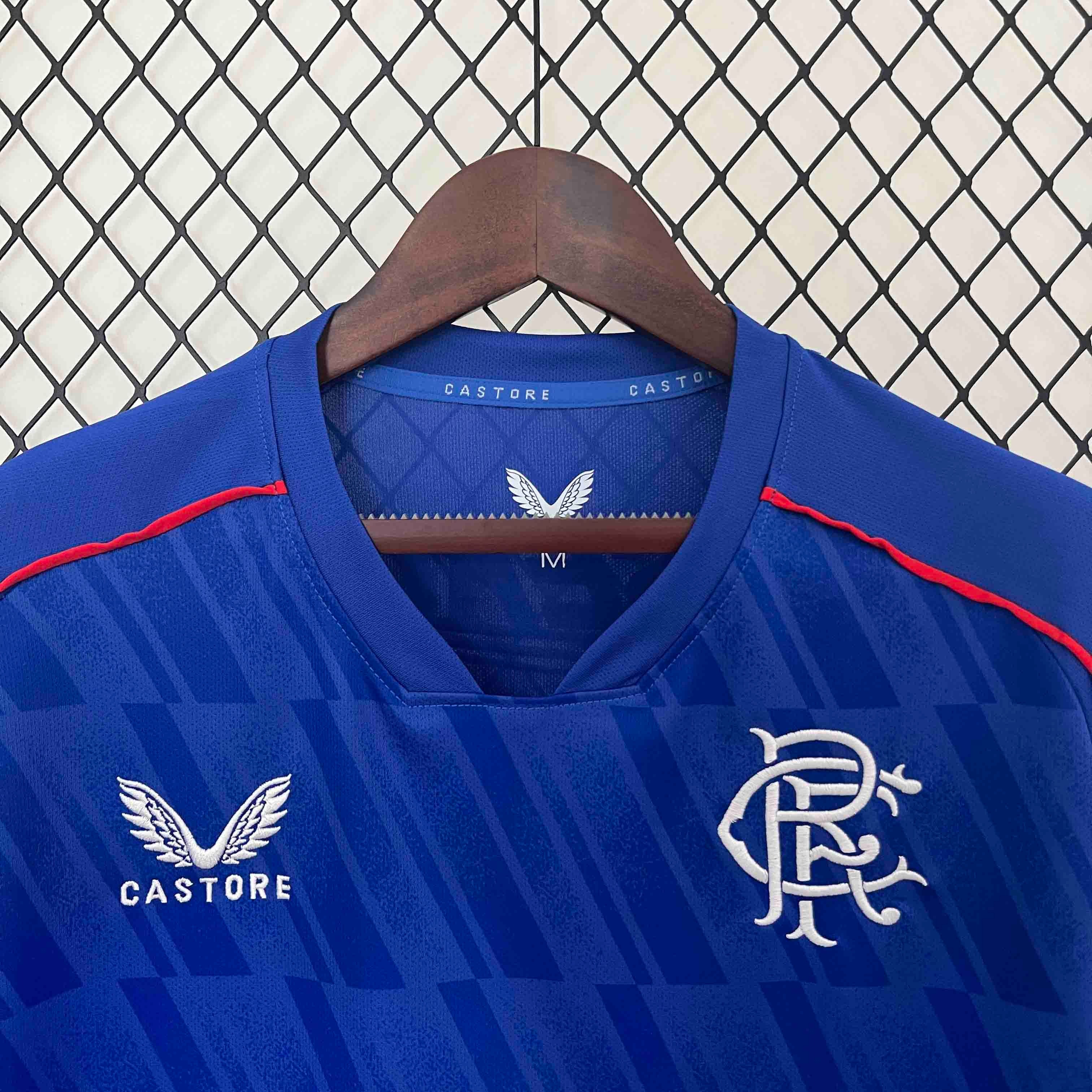 Rangers FC Soccer Jersey Home Custom Shirt 2024/25 - ujerseystore