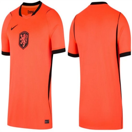 Men's Netherlands Custom Orange 2026 Home Soccer Jersey - Ujersey