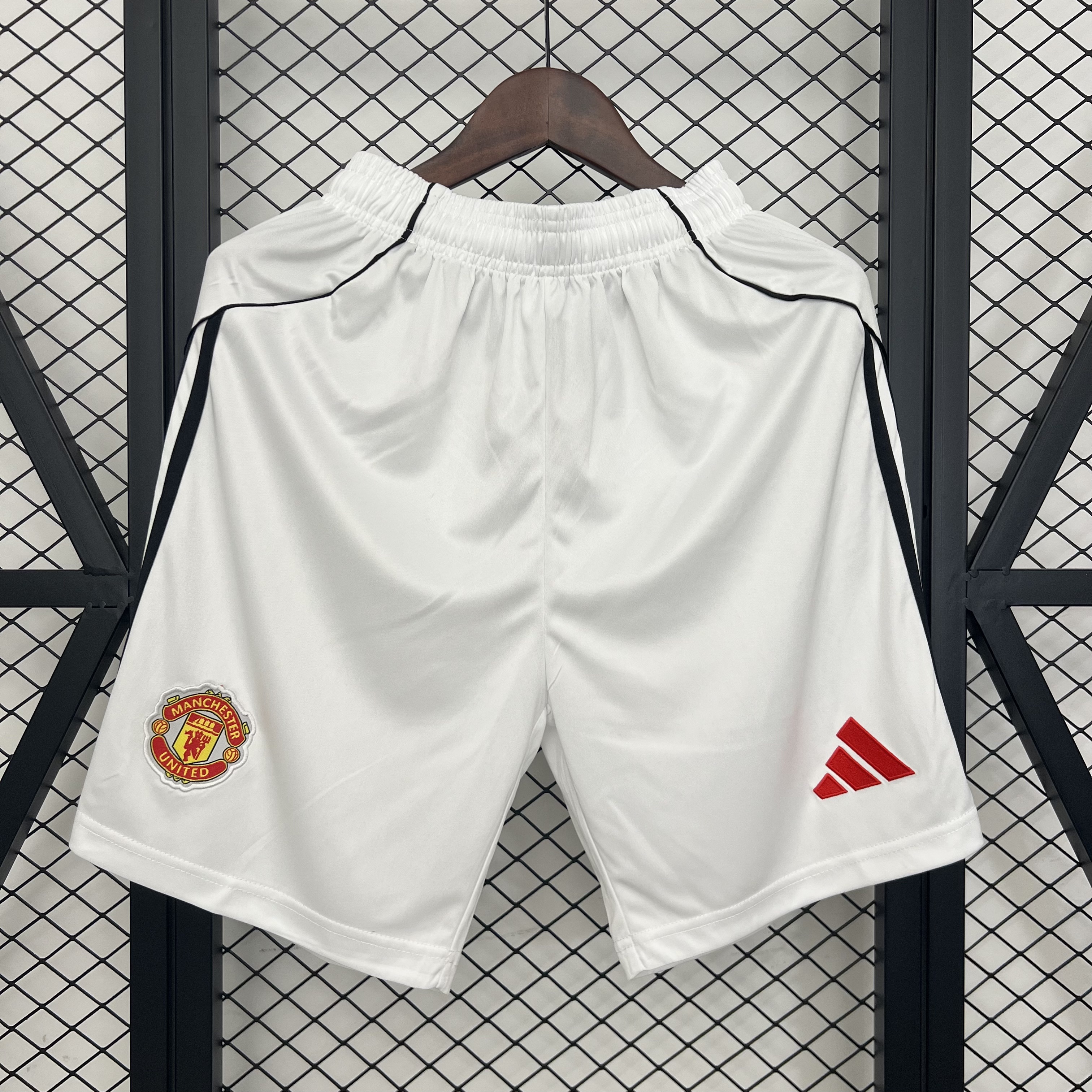Manchester United Home Football Jersey Shorts 2025/26 - U-jersey