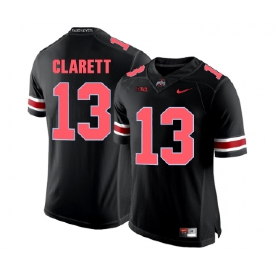 Ohio State Buckeyes 13 Maurice Clarett Blackout College Football Jersey - Ujersey