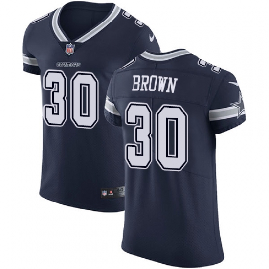 Men's Nike Dallas Cowboys #30 Anthony Brown Navy Blue Team Color Vapor Untouchable Elite Player NFL Jersey - Ujersey