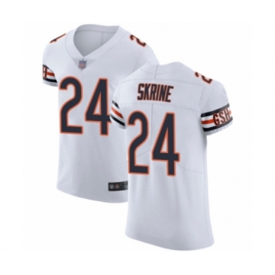 Men's Chicago Bears #24 Buster Skrine White Vapor Untouchable Elite Player Football Jersey - Ujersey