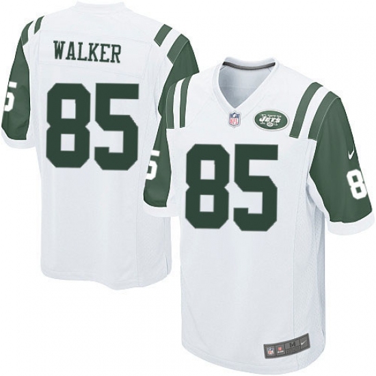 Men's Nike New York Jets #85 Wesley Walker Game White NFL Jersey - Ujersey