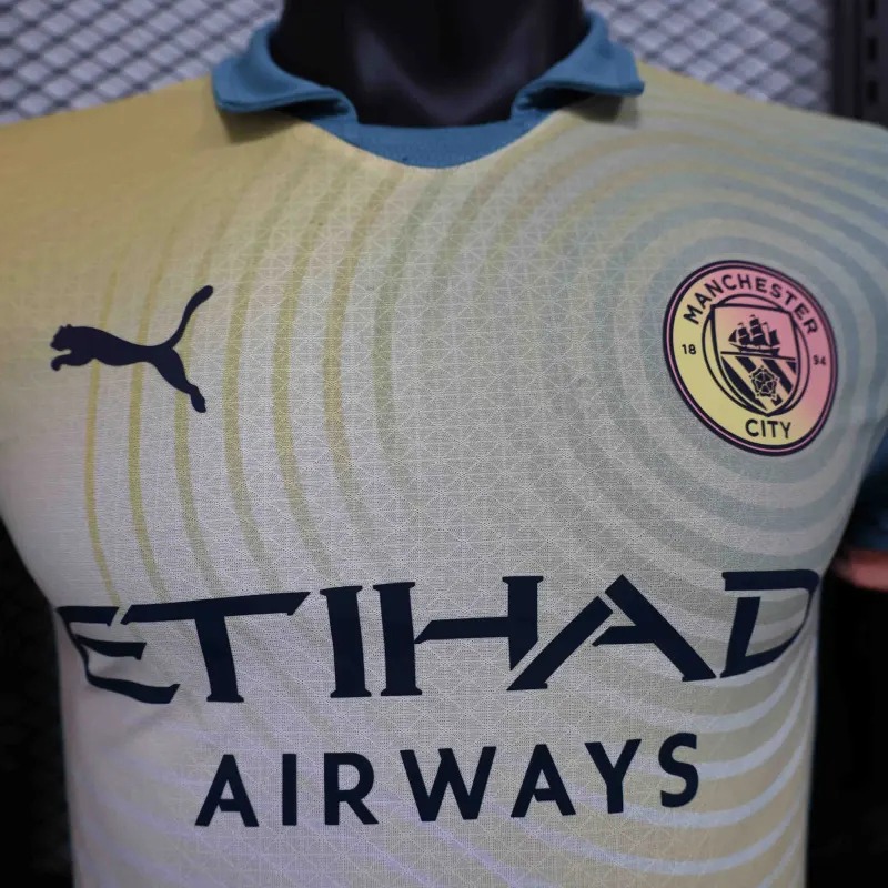 Manchester City Fourth Away Football Jersey Shirt 2024/25 - Ujersey NHL