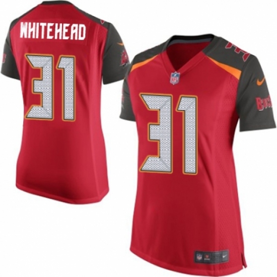 Women's Nike Tampa Bay Buccaneers #31 Jordan Whitehead Game Red Team Color NFL Jersey - Ujersey