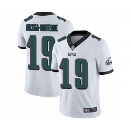 Men's Philadelphia Eagles #19 JJ Arcega-Whiteside White Vapor Untouchable Limited Player Football Jersey - Ujersey