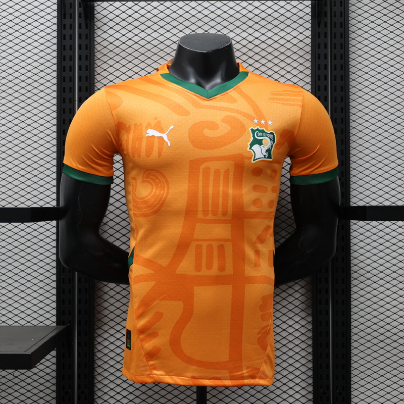 Ivory Coast Soccer Jersey Home Shirt 2024 - U-jersey