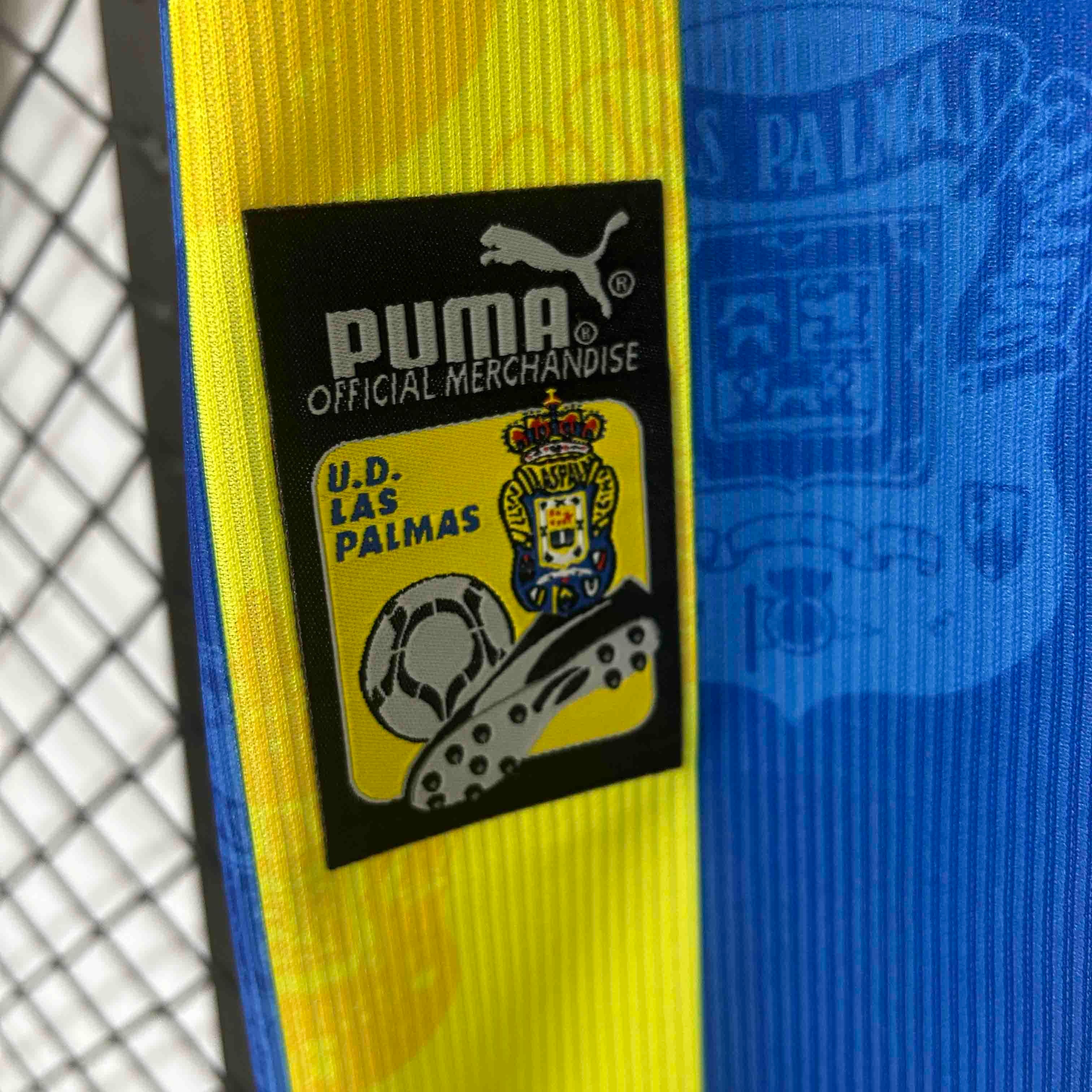UD Las Palmas Retro Soccer Jersey Away Custom Shirt 1997/98 - ujerseystore