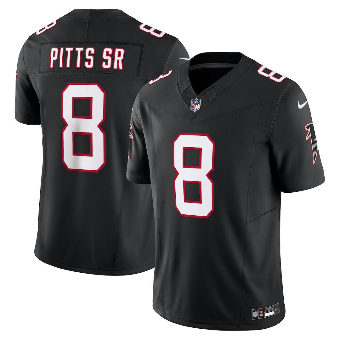 Men's Atlanta Falcons Kyle Pitts Sr. Nike Black Vapor F.U.S.E. Limited Jersey - Ujersey