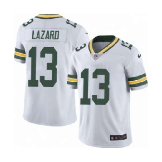 Men's Green Bay Packers #13 Allen Lazard White Vapor Untouchable Limited Stitched Jersey