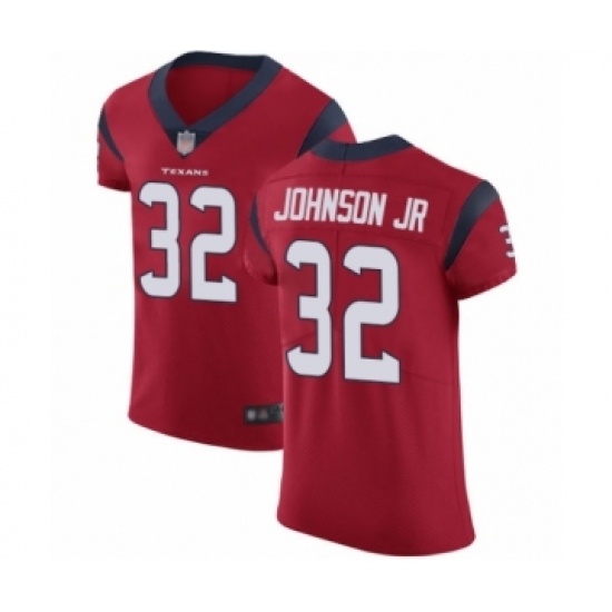 Men's Houston Texans #32 Lonnie Johnson Red Alternate Vapor Untouchable Elite Player Football Jersey - Ujersey