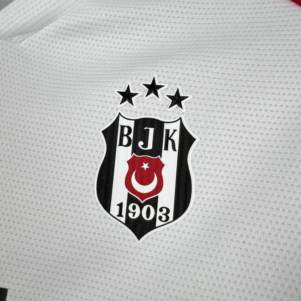 Beşiktaş Home Football Jersey Custom Shirt 2025/26 - ujerseystore