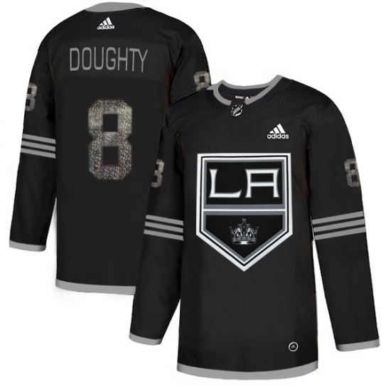 Men's Adidas Los Angeles Kings #8 Drew Doughty Black Authentic Classic Stitched NHL Jersey - Ujersey