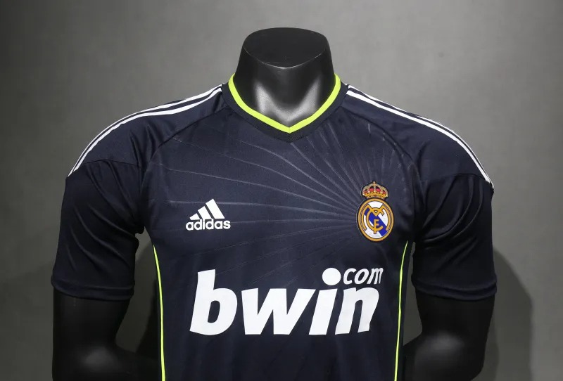 Real Madrid Retro Jersey Away Soccer Shirt 2010/11