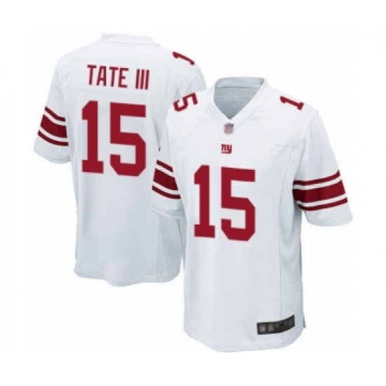 Men's New York Giants #15 Golden Tate III Game White Football Jersey - Ujersey