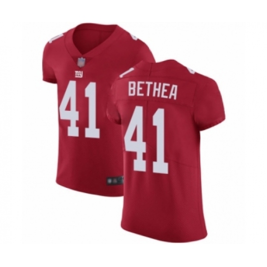 Men's New York Giants #41 Antoine Bethea Red Alternate Vapor Untouchable Elite Player Football Jersey - Ujersey