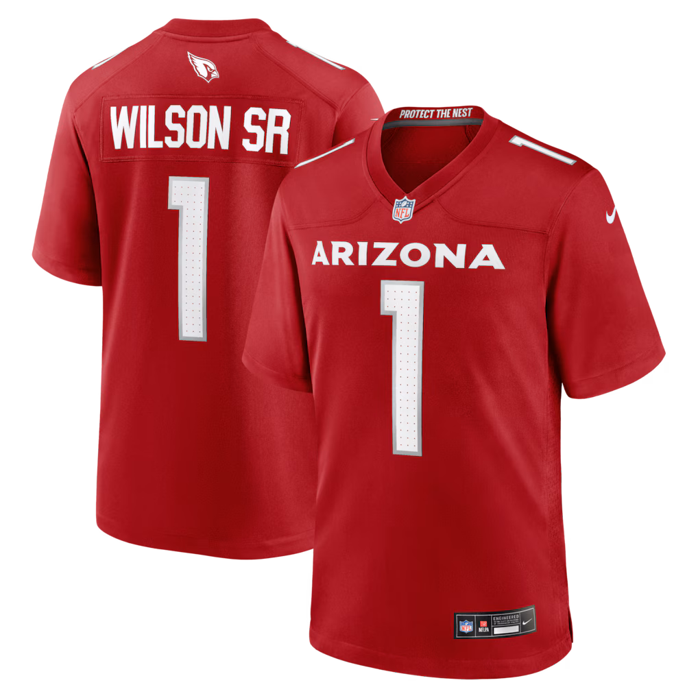 Men's Arizona Cardinals Mack Wilson Nike Cardinal Team Game Jersey