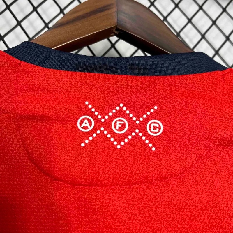 Arsenal Soccer Retro Jersey Home Custom Long Sleeve Shirt 2012-13 - Ujersey Shop