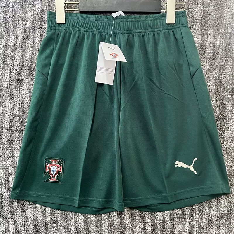 Portugal Soccer Jersey Home Custom Shorts 2025 - ujerseystore