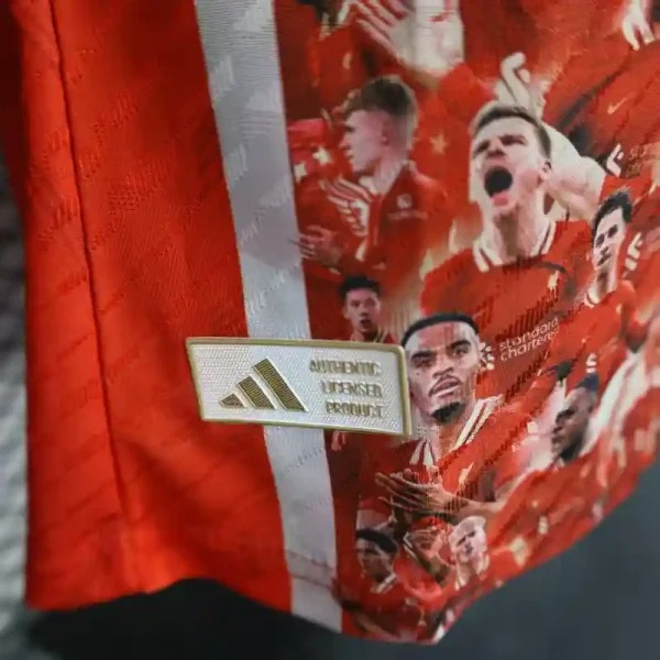 Liverpool Football Jersey Red Special Edition Shirt 2025/26