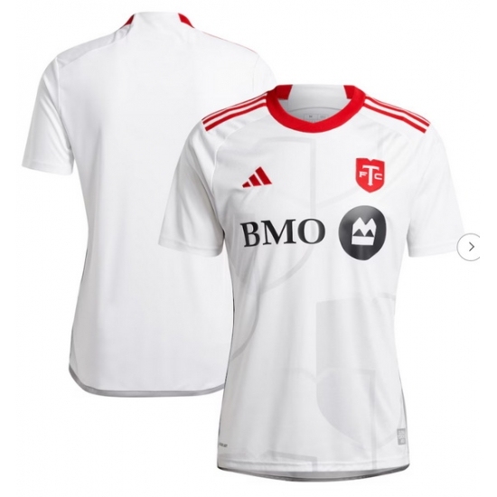 Men's Toronto FC adidas White 2024 GTA Kit Replica Jersey - Ujersey
