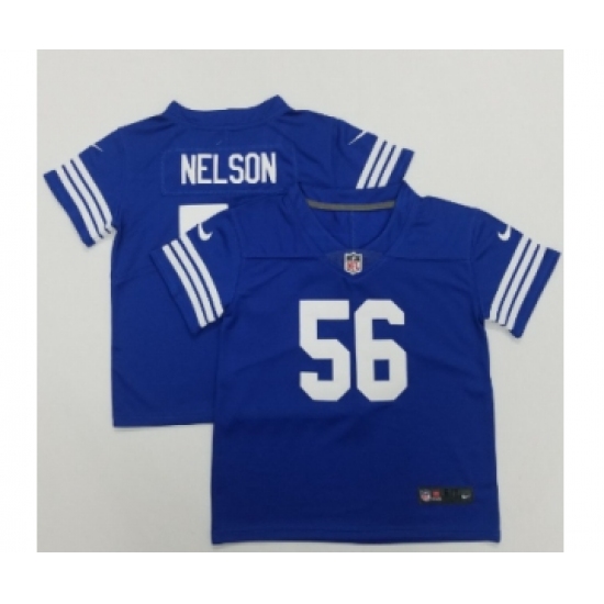 Toddlers Indianapolis Colts #56 Quenton Nelson Blue 2022 Vapor Untouchable Stitched NFL Nike Limited Jersey - Ujersey