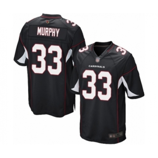 Men's Arizona Cardinals #33 Byron Murphy Game Black Alternate Football Jersey - Ujersey