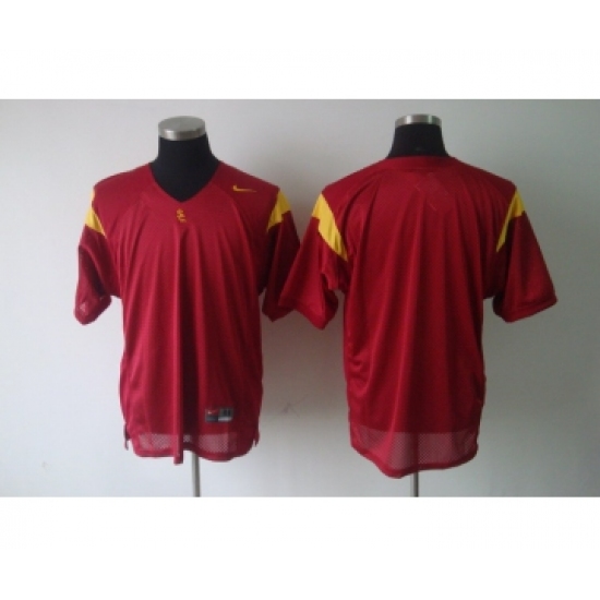 USC Trojans Blank Red Jerseys - Ujersey