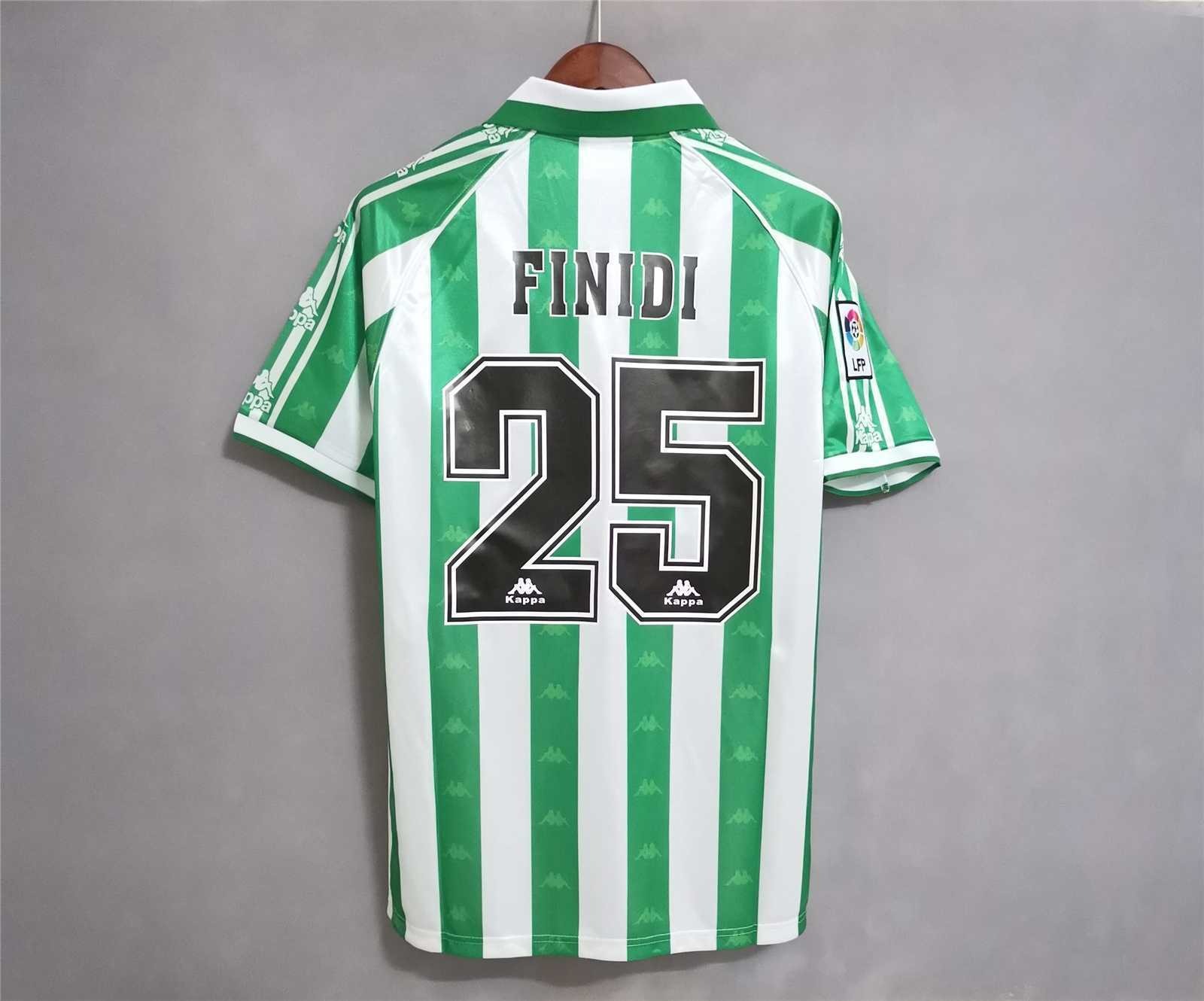 Real Betis Retro Jersey Home Soccer Shirt 1995/97