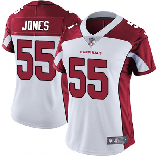 Women's Nike Arizona Cardinals #55 Chandler Jones White Vapor Untouchable Limited Player NFL Jersey - Ujersey