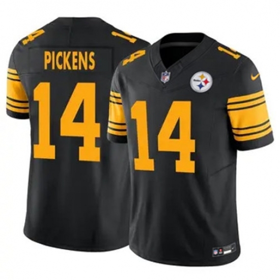 Youth Pittsburgh Steelers #14 George Pickens Rush Vapor Untouchable Limited Stitched Jersey - Ujersey