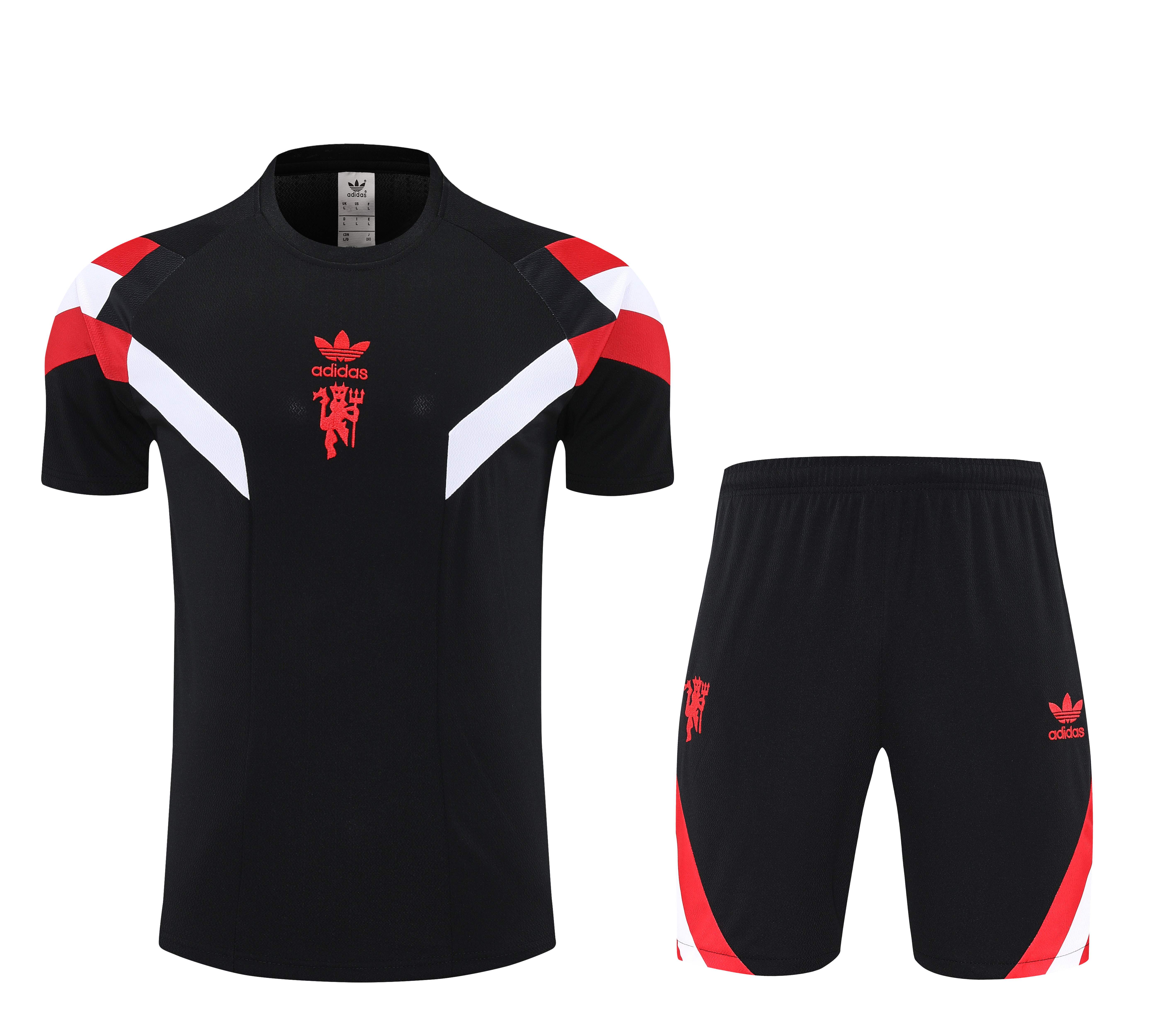 Manchester United Training Jersey Kit Black 2025/26 - U-jersey