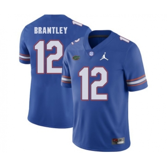 Florida Gators 12 John Brantley Blue College Football Jersey - Ujersey