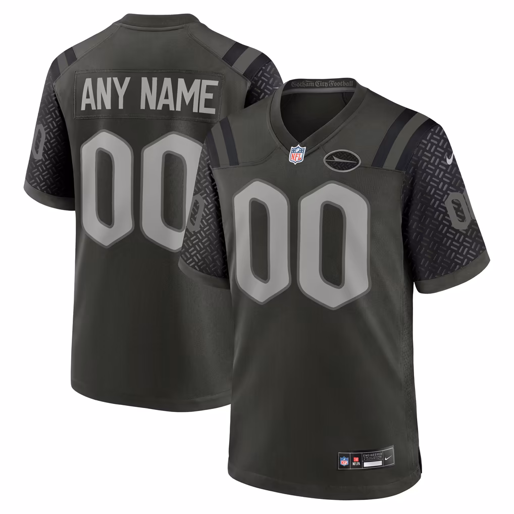 Men's New York Jets Nike Green Rivalries Collection Custom Game Jersey - Ujersey