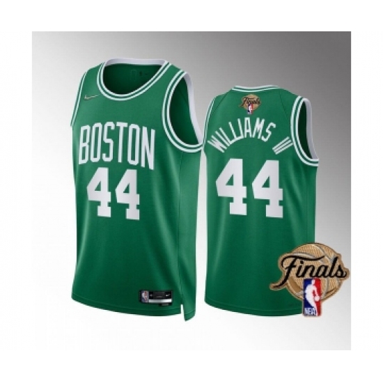 Men's Boston Celtics #44 Robert Williams III Green 2022 Finals Stitched Jersey - Ujersey