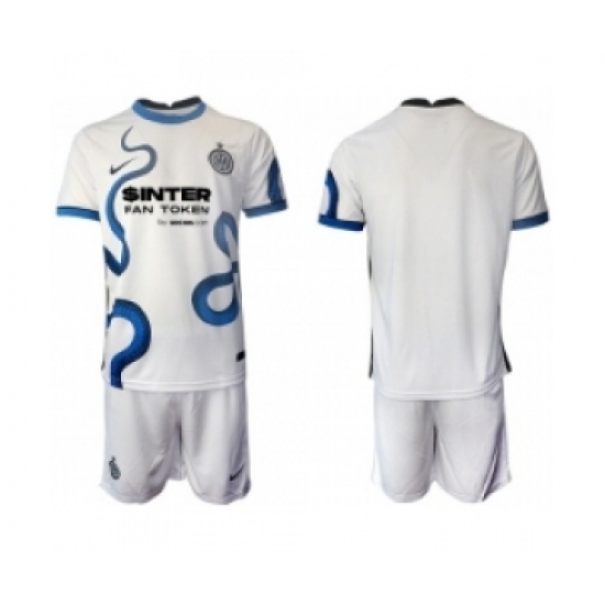 Men Inter Milan Soccer White Jersey