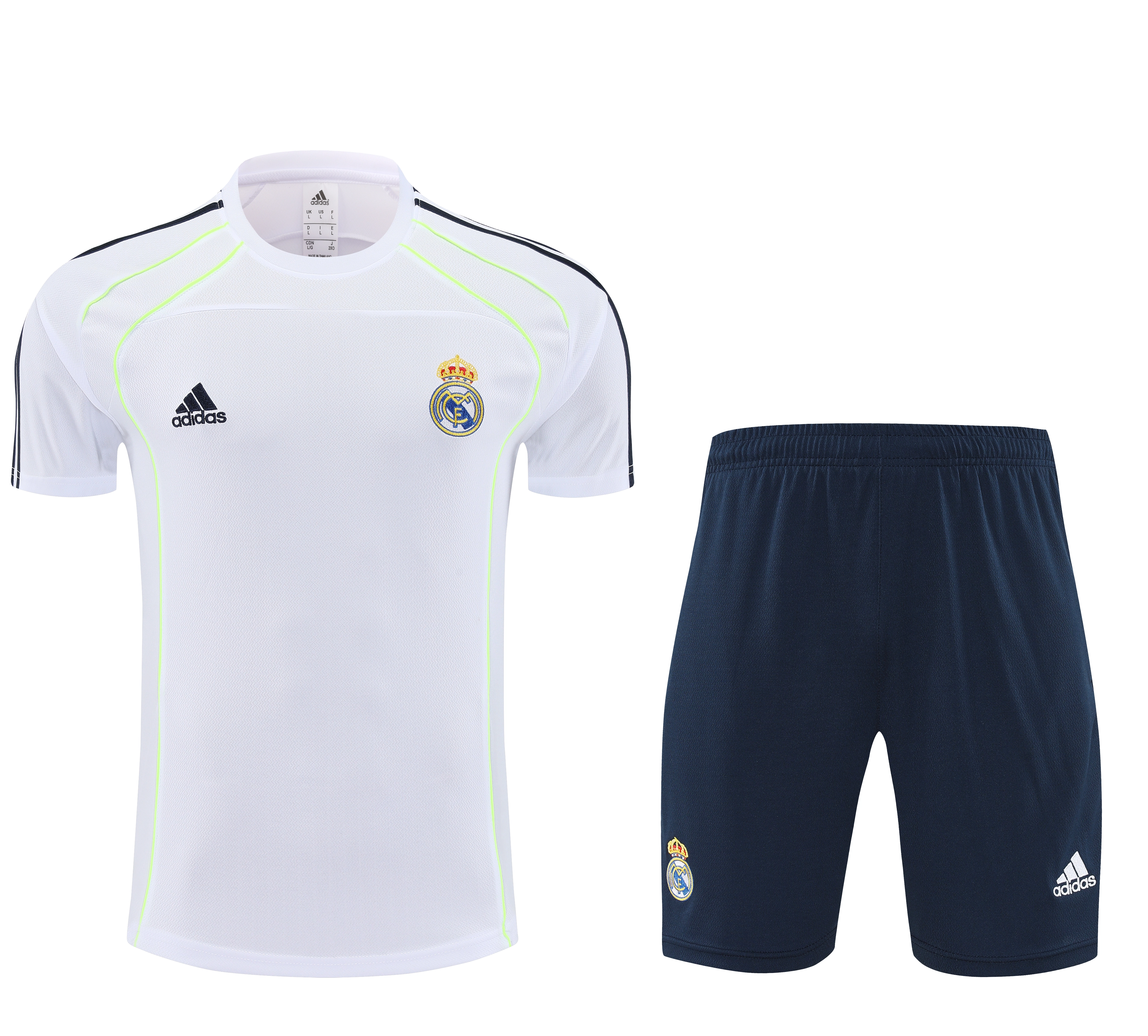 Real Madrid Training Jersey Kit White 2025/26 - Ujersey NHL