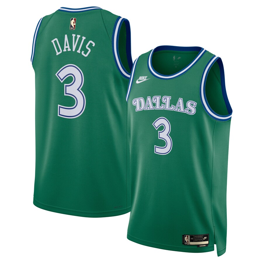 Unisex Dallas Mavericks Anthony Davis Nike Green Swingman Jersey - Classic Edition - Ujersey