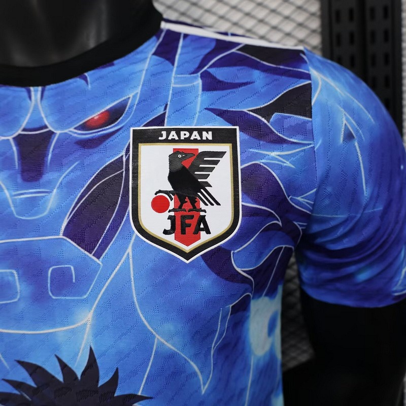 Japan Soccer Jersey Naruto and Sasuke Special Edition Shirt 2025 - Ujersey NHL